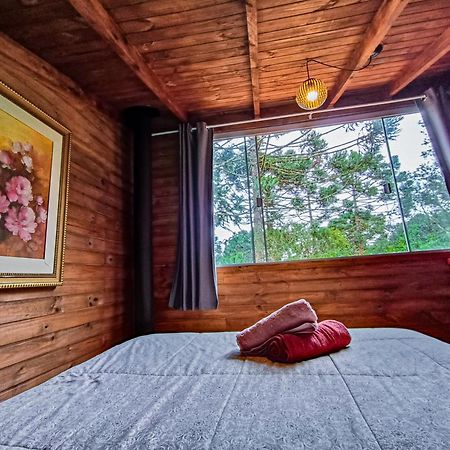 Cabana na Floresta Rincão do Fortaleza Cambará Exterior foto