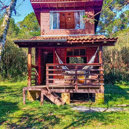 Cabana na Floresta Rincão do Fortaleza Cambará Exterior foto