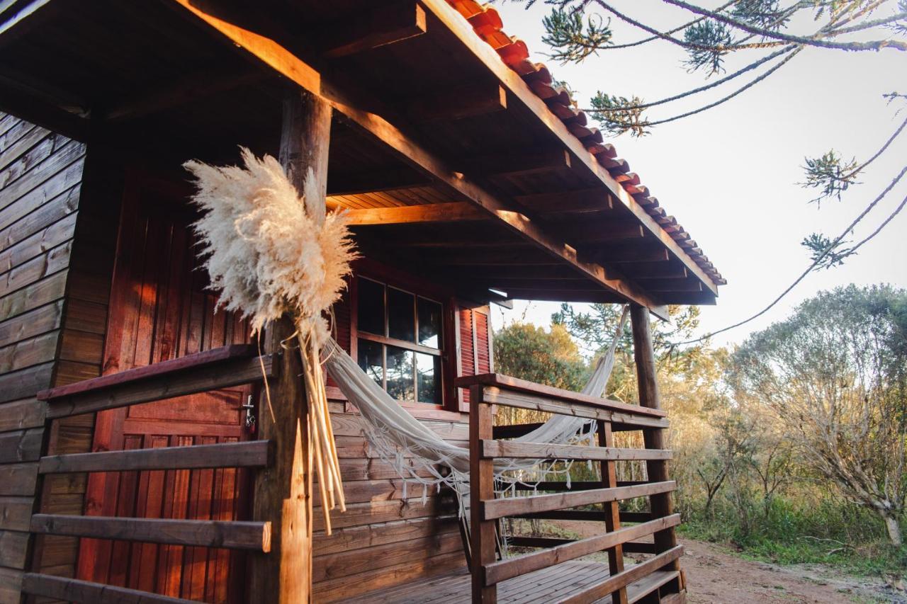 Cabana na Floresta Rincão do Fortaleza Cambará Exterior foto