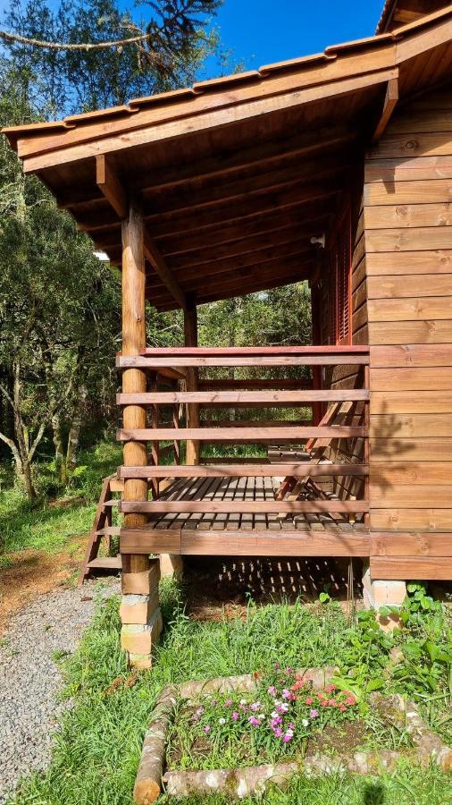 Cabana na Floresta Rincão do Fortaleza Cambará Exterior foto