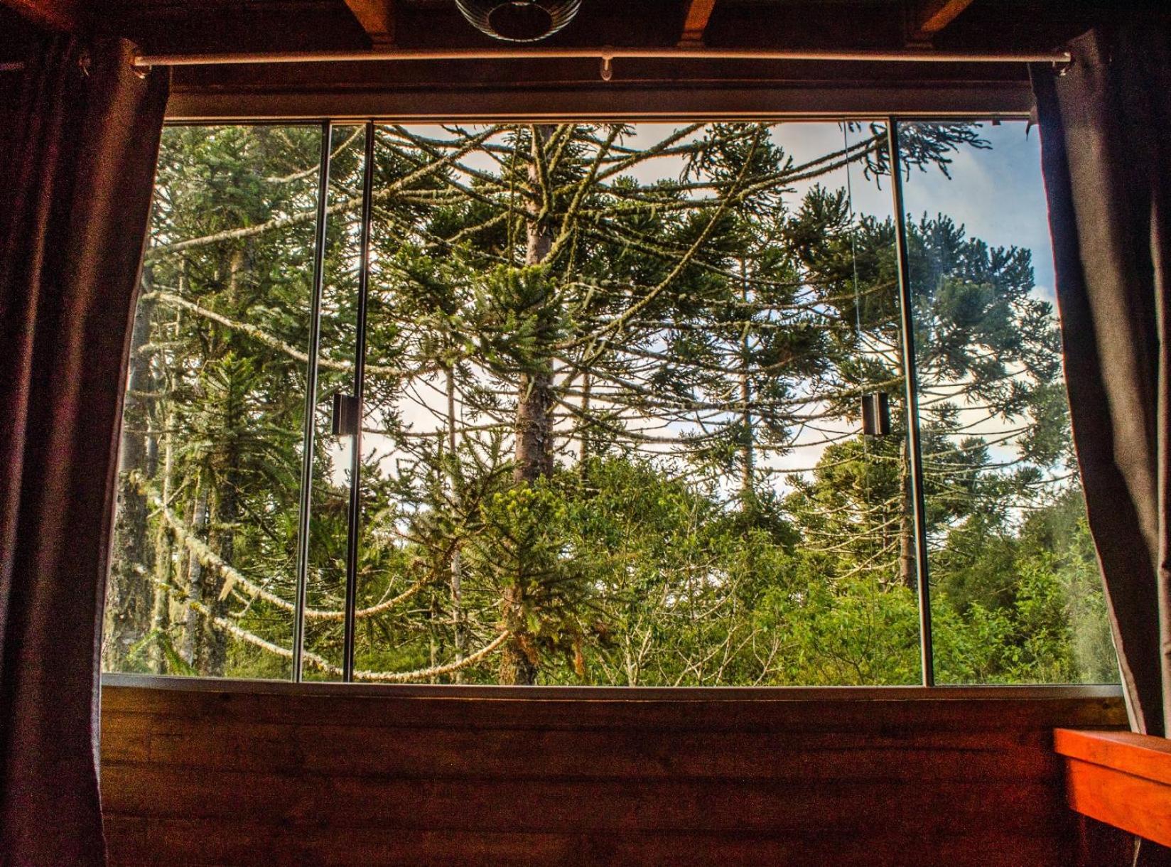 Cabana na Floresta Rincão do Fortaleza Cambará Exterior foto