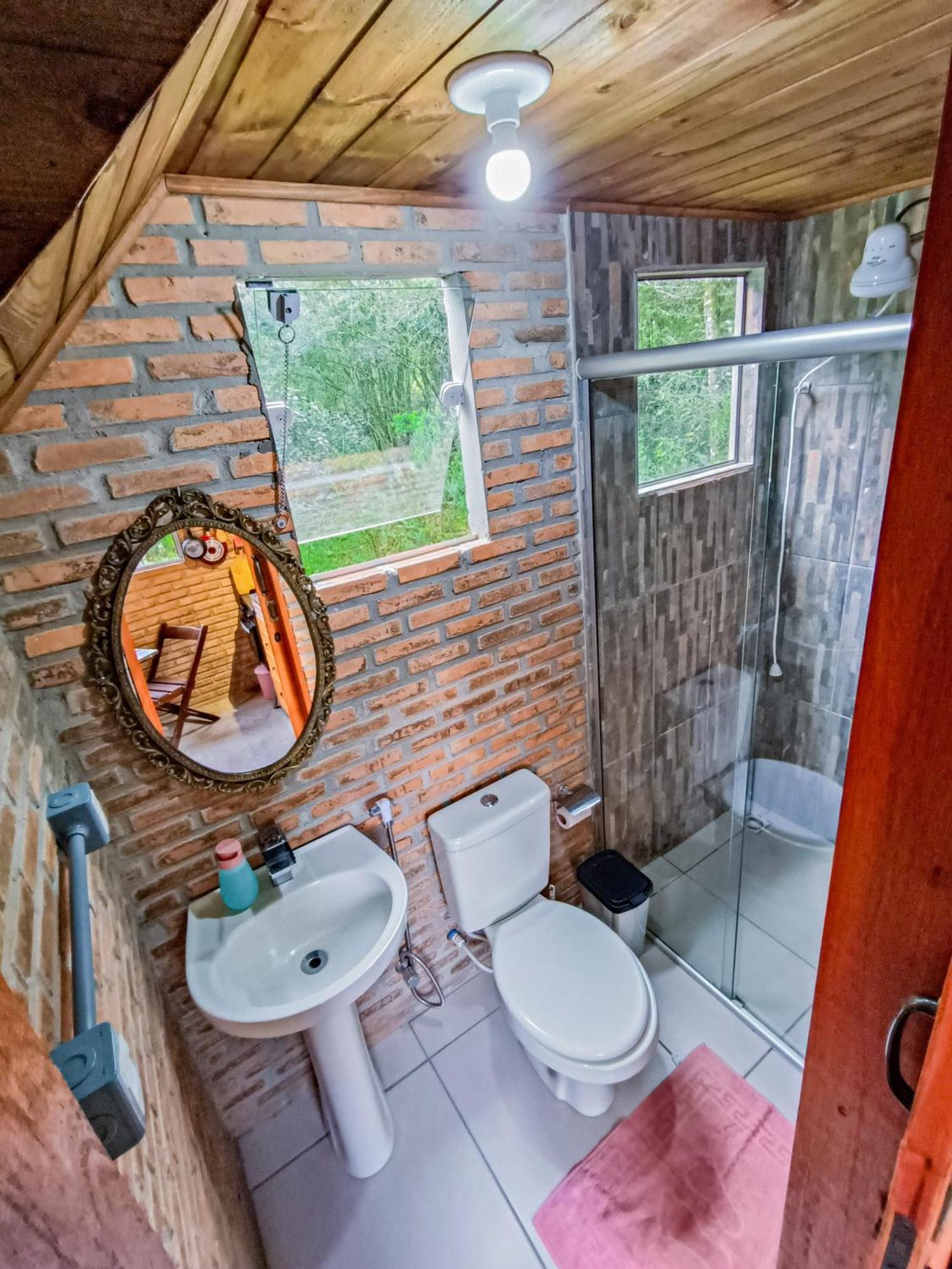 Cabana na Floresta Rincão do Fortaleza Cambará Exterior foto