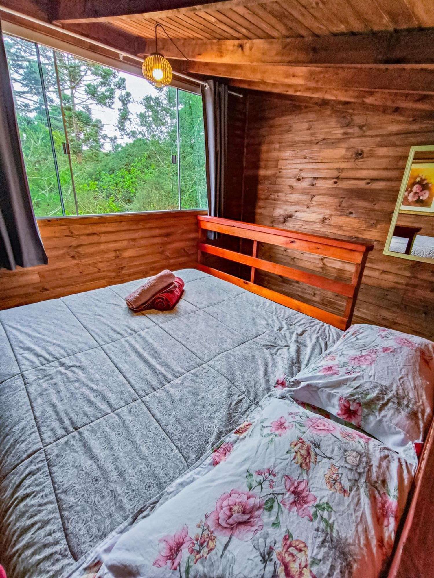 Cabana na Floresta Rincão do Fortaleza Cambará Exterior foto
