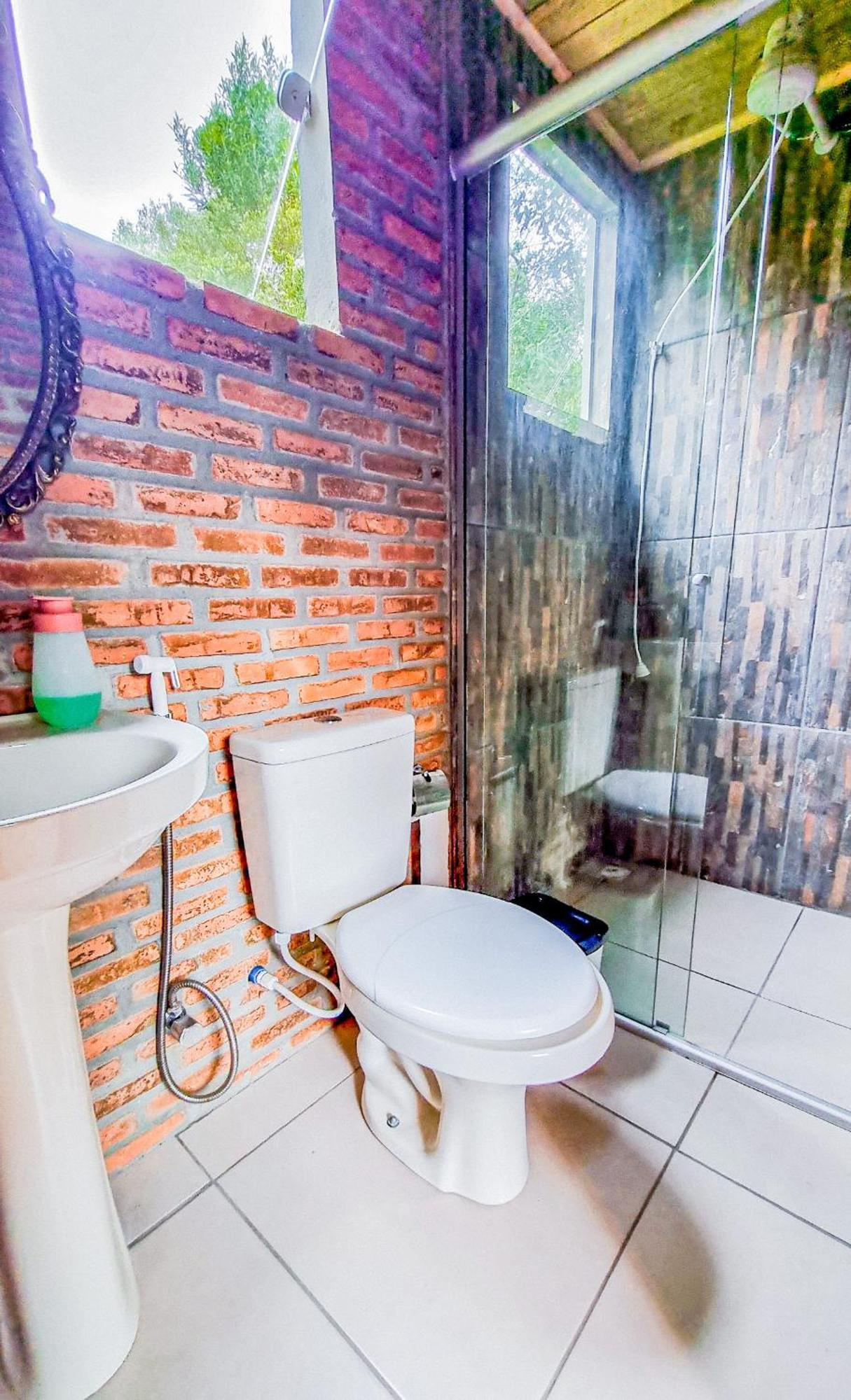 Cabana na Floresta Rincão do Fortaleza Cambará Exterior foto